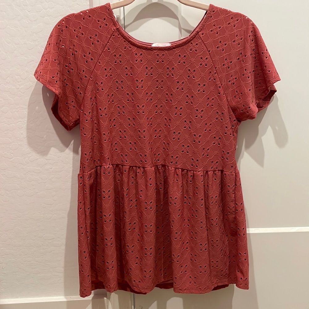 Pink Lily top